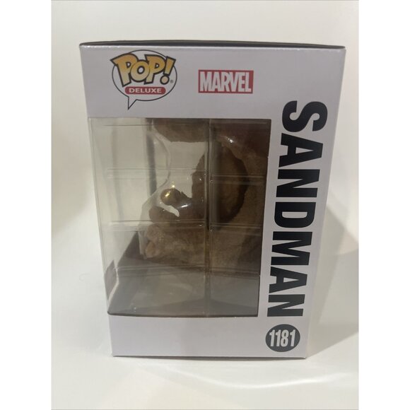 Funko POP Deluxe: SANDMAN #1181 Spider-Man No Way Home 2023 Target Con Exclusive - Picture 2 of 7